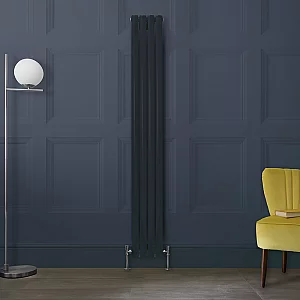 Milano Aruba Vertical Designer Radiator Choice of Classic Colours and Sizes