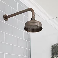 Milano Elizabeth 150mm Traditional Apron Shower Head Oil Rubbed Bronze