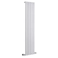 Milano Aruba Vertical Designer Radiator Single Panel 1600mm x 354mm White