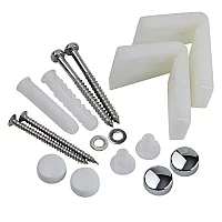Milano Angled Fixing Kit for Toilet Pans Bidets or Semi Pedestal