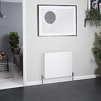 Stelrad Vita Deco K1 White Horizontal Convector Radiator 600mm x 700mm Single Panel
