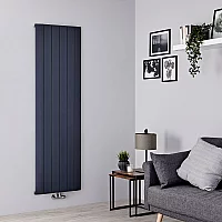 Milano Skye Anthracite Aluminium Vertical Designer Radiator 1600mm x 565mm Single Panel