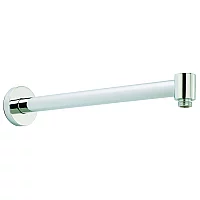 Milano Modern Round Wall Mounted Shower Arm Chrome