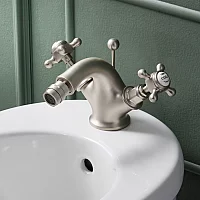 Milano Elizabeth Traditional Crosshead Mono Bidet Mixer Tap Choice of Finish