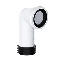 Cranplas White 90 Degree Pan Connector