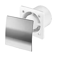 Milano Bathroom Extractor Fan with Timer Chrome