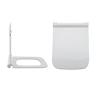 Milano Elswick White Soft Close Quick Release Top Fix Toilet Seat