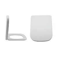Milano Longton White Soft Close Quick Release Top Fix Toilet Seat