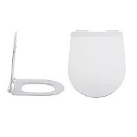 Milano Overton White Soft Close Quick Release Top Fix Toilet Seat