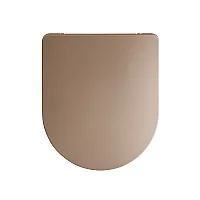Milano Elements Sand Soft Close Quick Release Top Fix Toilet Seat
