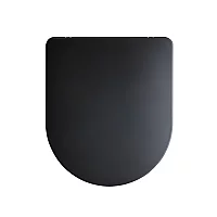 Milano Elements Graphite Soft Close Quick Release Top Fix Toilet Seat