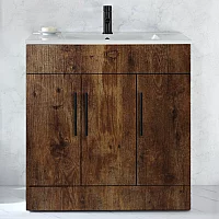 Milano Lurus 810mm Modern Vanity Unit with Basin Choice of Finish and Handles