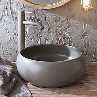 Milano Elements Pebble Round Countertop Basin 360mm No TapHoles