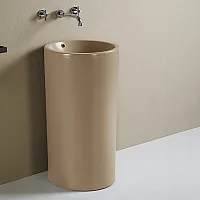 Milano Elements Sand Freestanding Basin 460mm x 445mm No TapHoles