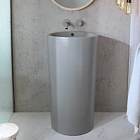 Milano Elements Pebble Freestanding Basin 460mm x 445mm No TapHoles
