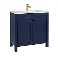 Milano Aston 800mm Traditional Vanity Unit with Basin Choice of Finish and Handles