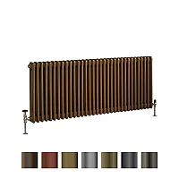 Milano Windsor Traditional Horizontal Column Radiator 3 Column Metallic Custom Colours