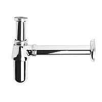 Milano Elizabeth Basin Bottle Trap Chrome