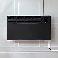 ECOSO Elio Black 2000W PlugIn Smart Electric Convector Panel Heater 420mm x 755mm