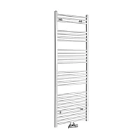 Milano Neva White Central Connection Heated Towel Rail 1600mm x 500mm