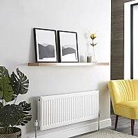 Milano Compact Double Panel Radiator 400mm x 1000mm Type 22