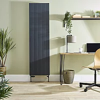Milano Alora Anthracite Vertical Flat Panel Type 20 Convector Radiator 1800mm x 500mm