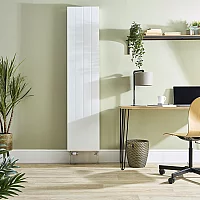 Milano Alora White Vertical Flat Panel Type 20 Convector Radiator 1800mm x 400mm