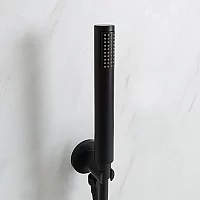 Milano Nero ABS Pencil Hand Shower Black