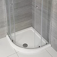 Milano Lithic Low Profile AntiSlip Quadrant Shower Tray 800mm x 800mm