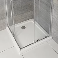 Milano Lithic Low Profile AntiSlip Square Shower Tray 900mm x 900mm