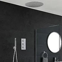 Milano Mirage Chrome Thermostatic Shower System Choice of Outlets