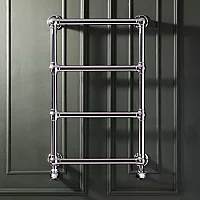 Milano Derwent Traditional Minimalist Heated Towel Rail 748mm x 498mm
