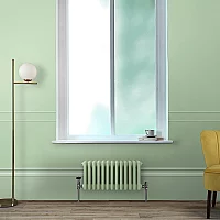 Milano Windsor Horizontal Traditional Column Radiator 3 Column 300mm x 605mm Pippin Green