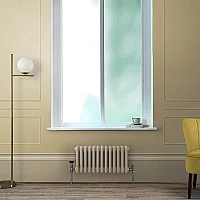 Milano Windsor Horizontal Traditional Column Radiator 3 Column 300mm x 605mm Elk Brown