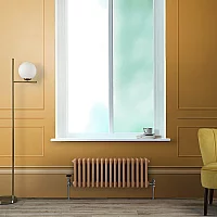 Milano Windsor Horizontal Traditional Column Radiator 3 Column 300mm x 785mm Autumn Yellow
