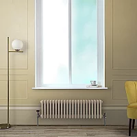 Milano Windsor Horizontal Traditional Column Radiator 3 Column 300mm x 1010mm Elk Brown