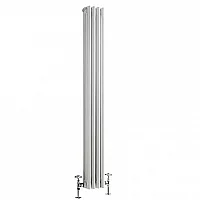 Milano Windsor Vertical Traditional Column Radiator 3 Column 1500mm x 200mm White
