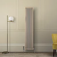 Milano Windsor Vertical Traditional Column Radiator 2 Column 1800mm x 380mm Elk Brown