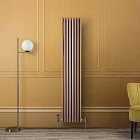Milano Windsor Vertical Traditional Column Radiator 2 Column 1800mm x 380mm Autumn Yellow