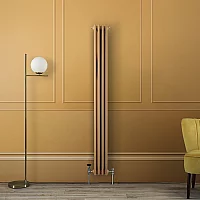 Milano Windsor Vertical Traditional Column Radiator 2 Column 1800mm x 200mm Autumn Yellow