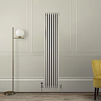 Milano Windsor Millstone Vertical Traditional Triple Column Radiator 1800mm x 380mm