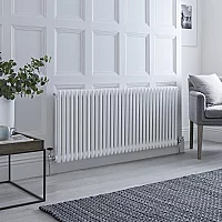 Milano Windsor Horizontal Traditional Column Radiator 2 Column 600mm x 1505mm White