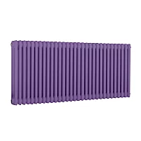 Milano Windsor Horizontal Traditional Column Radiator 3 Column 600mm x 1415mm Lush Purple