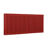 Milano Windsor Horizontal Traditional Column Radiator 3 Column 600mm x 1415mm Siamese Red