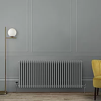 Milano Windsor Horizontal Traditional Column Radiator 3 Column 600mm x 1415mm Shale