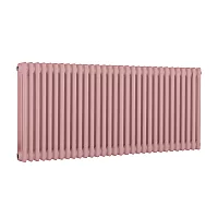 Milano Windsor Horizontal Traditional Column Radiator 3 Column 600mm x 1415mm Camellia Pink