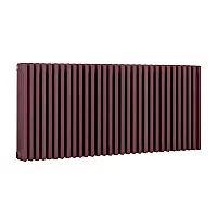 Milano Windsor Horizontal Traditional Column Radiator 4 Column 600mm x 1415mm Booth Red