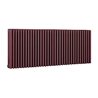 Milano Windsor Horizontal Traditional Column Radiator 4 Column 600mm x 1595mm Booth Red