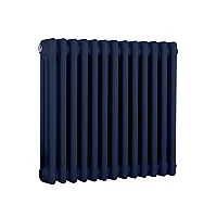 Milano Windsor Horizontal Traditional Column Radiator 3 Column 500mm x 605mm Deep Sea Blue