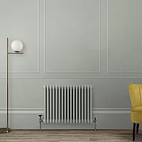 Milano Windsor Horizontal Traditional Column Radiator 3 Column 500mm x 785mm Storm Cloud